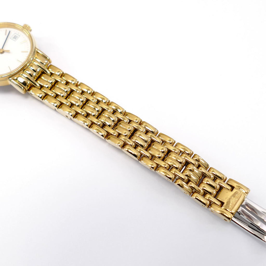 Longines Présence L4.220.2 Gold PVD bracelet bottom
