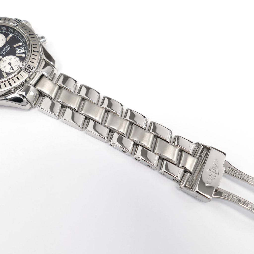 Breitling Colt Chrono Ocean A53350 stainless steel bracelet bottom section