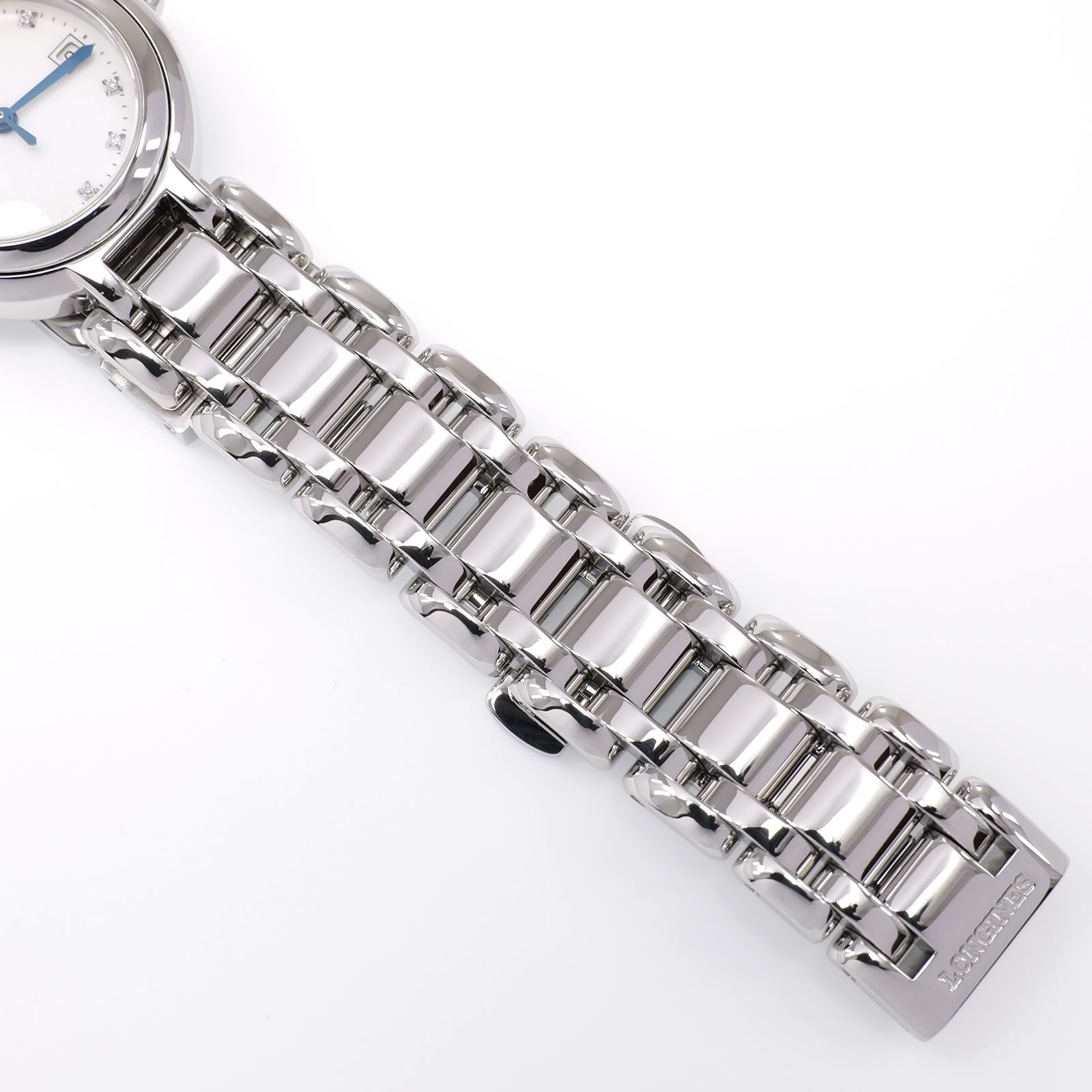 Longines PrimaLuna L8.110.4 stainless steel bracelet bottom