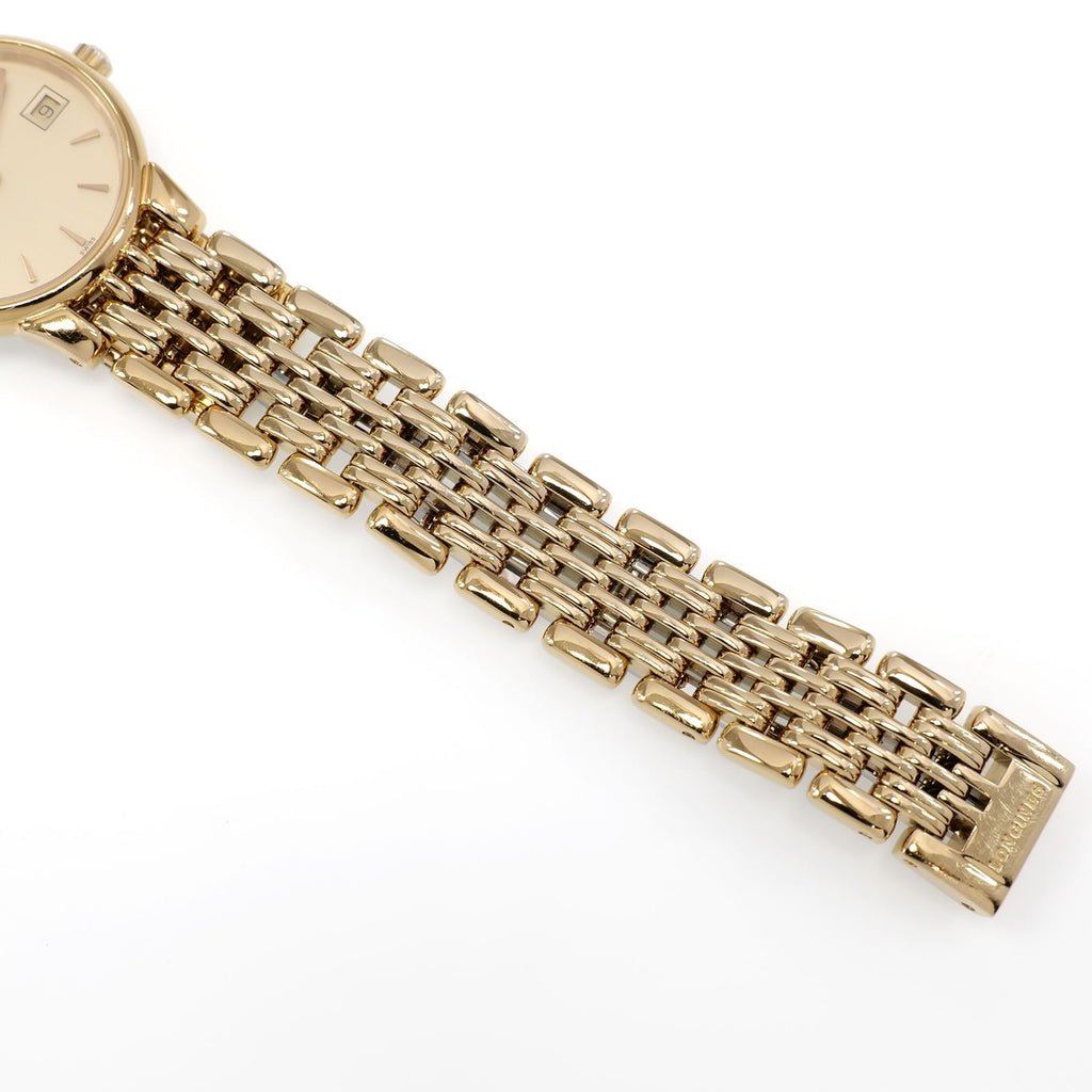 Longines La Grande Classique Elegance L5.132.2 Gold PVD bracelet bottom