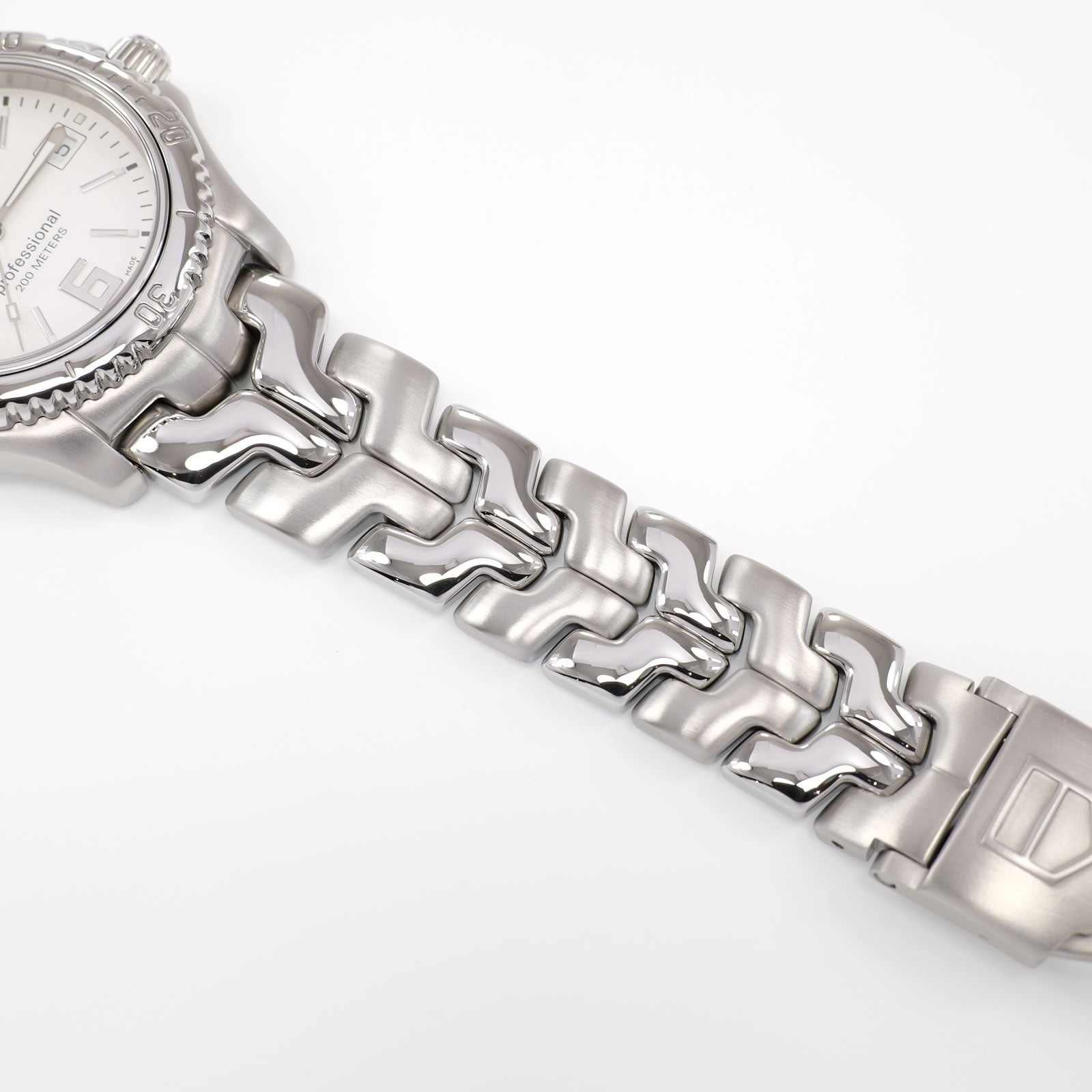 TAG Heuer Link WT1114 stainless steel s-link BA0551 bracelet bottom