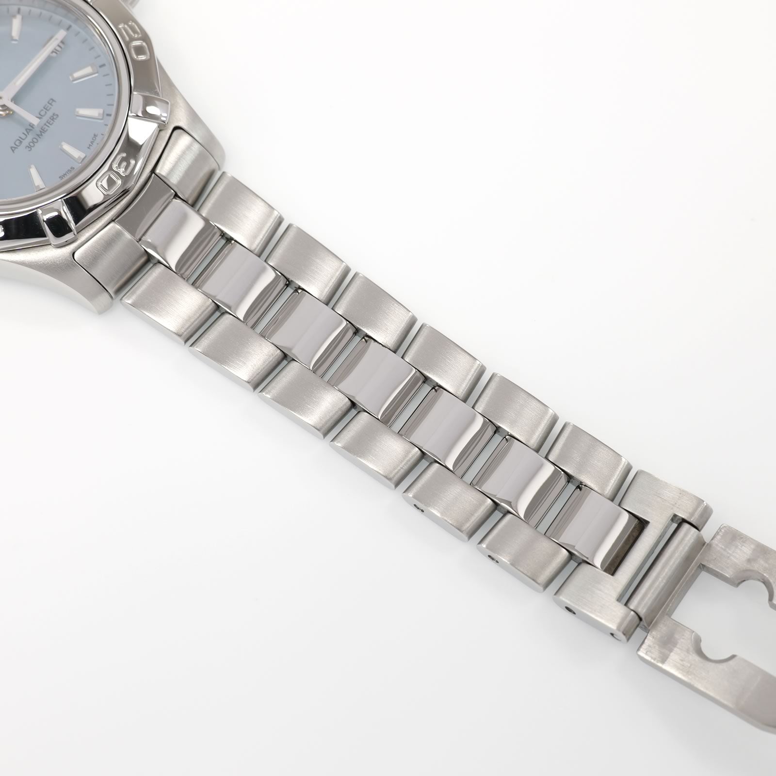 TAG Heuer Aquaracer WAF1417 stainless steel BA0823 bracelet bottom