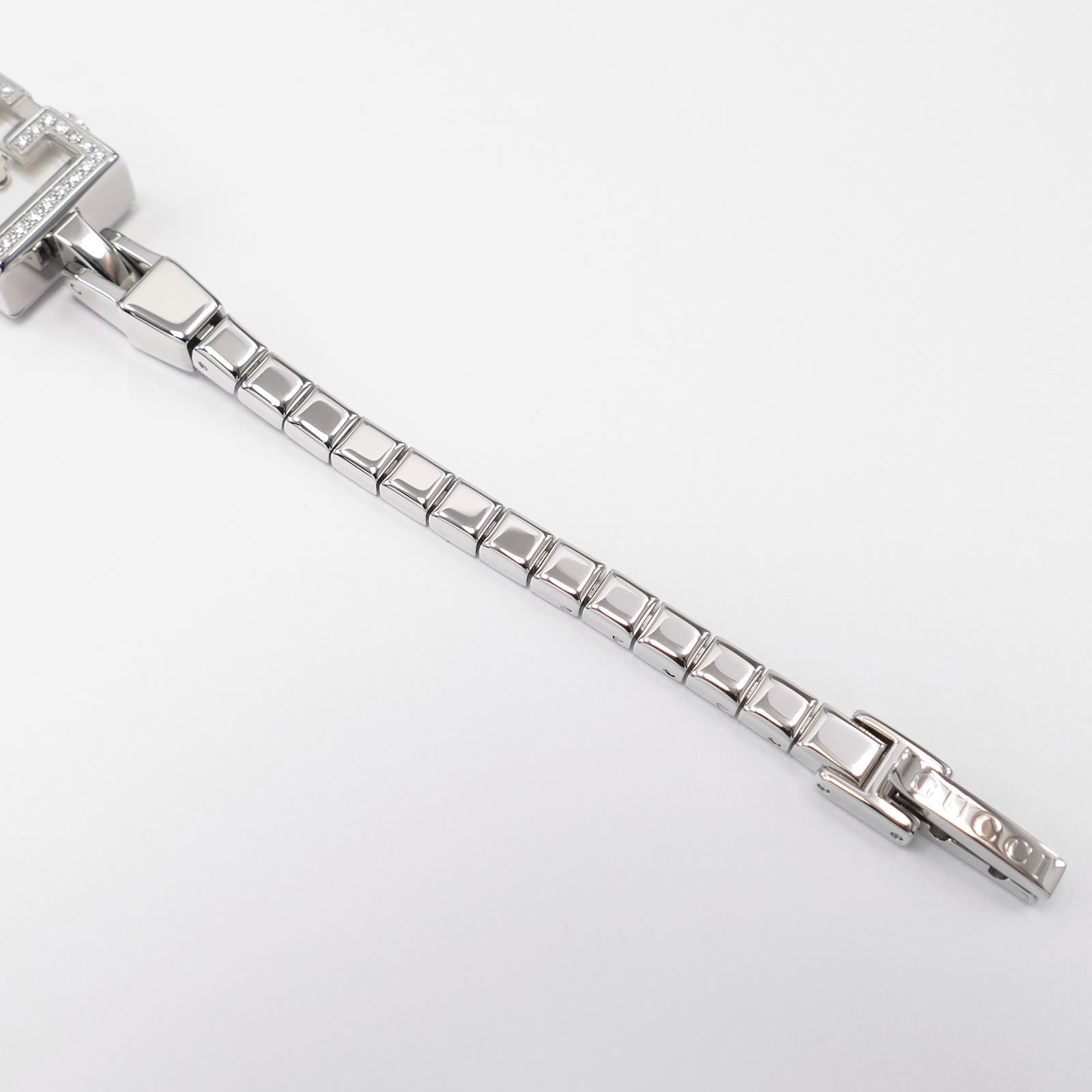 Gucci Mini G 102 stainless steel bracelet bottom
