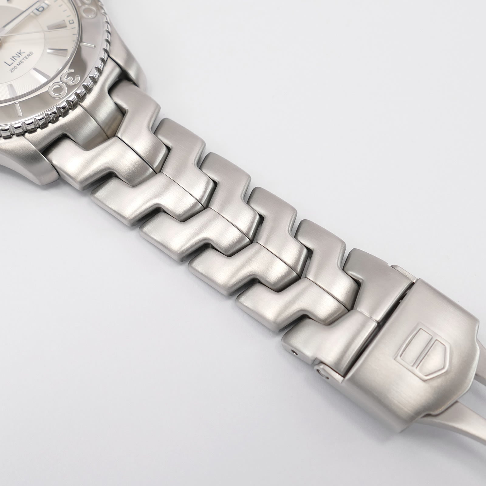 TAG Heuer Link WJ1111-0 Silver Dial Full Size 39mm Quartz Date