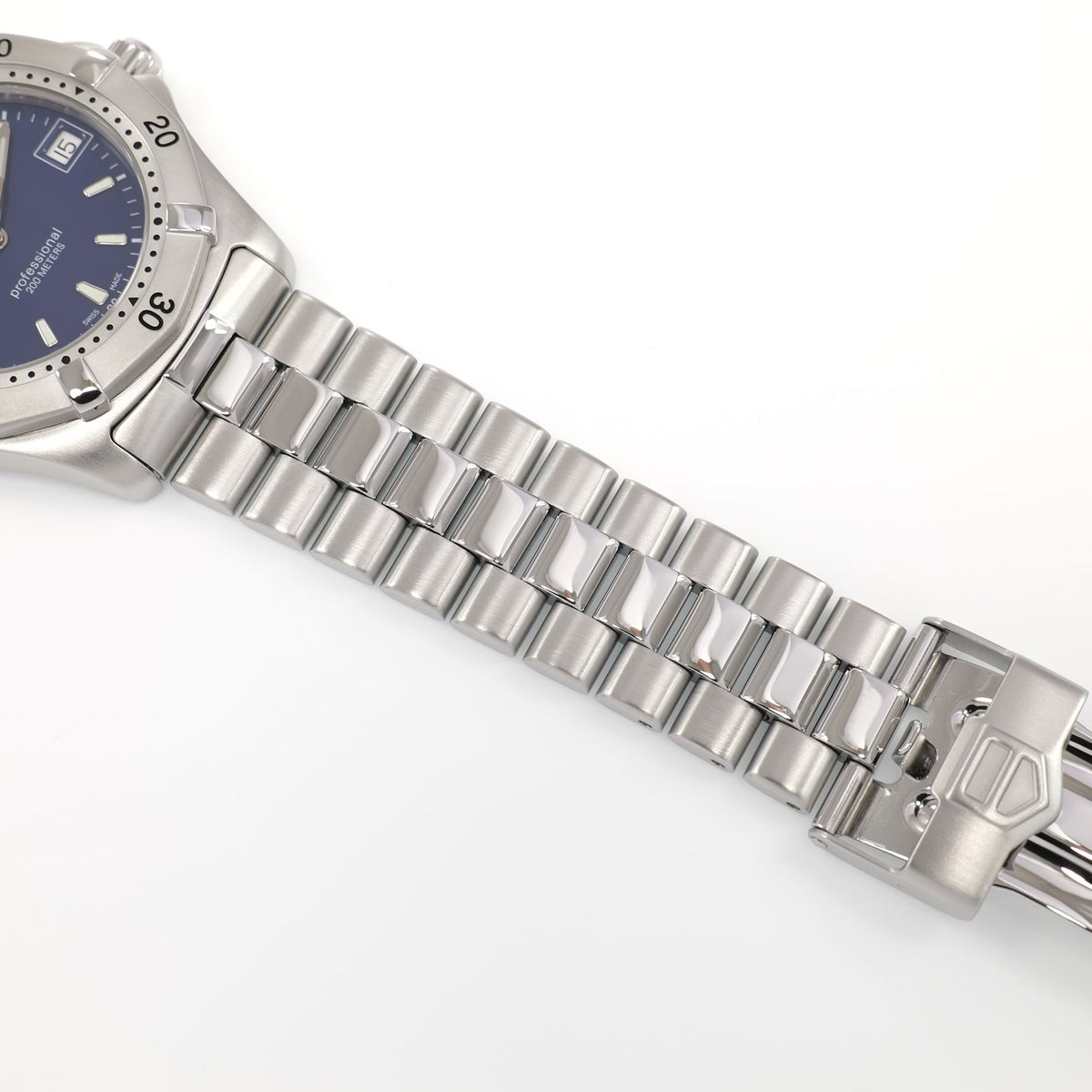 TAG Heuer 2000 WK1113-1 stainless steel BA0311 bracelet bottom