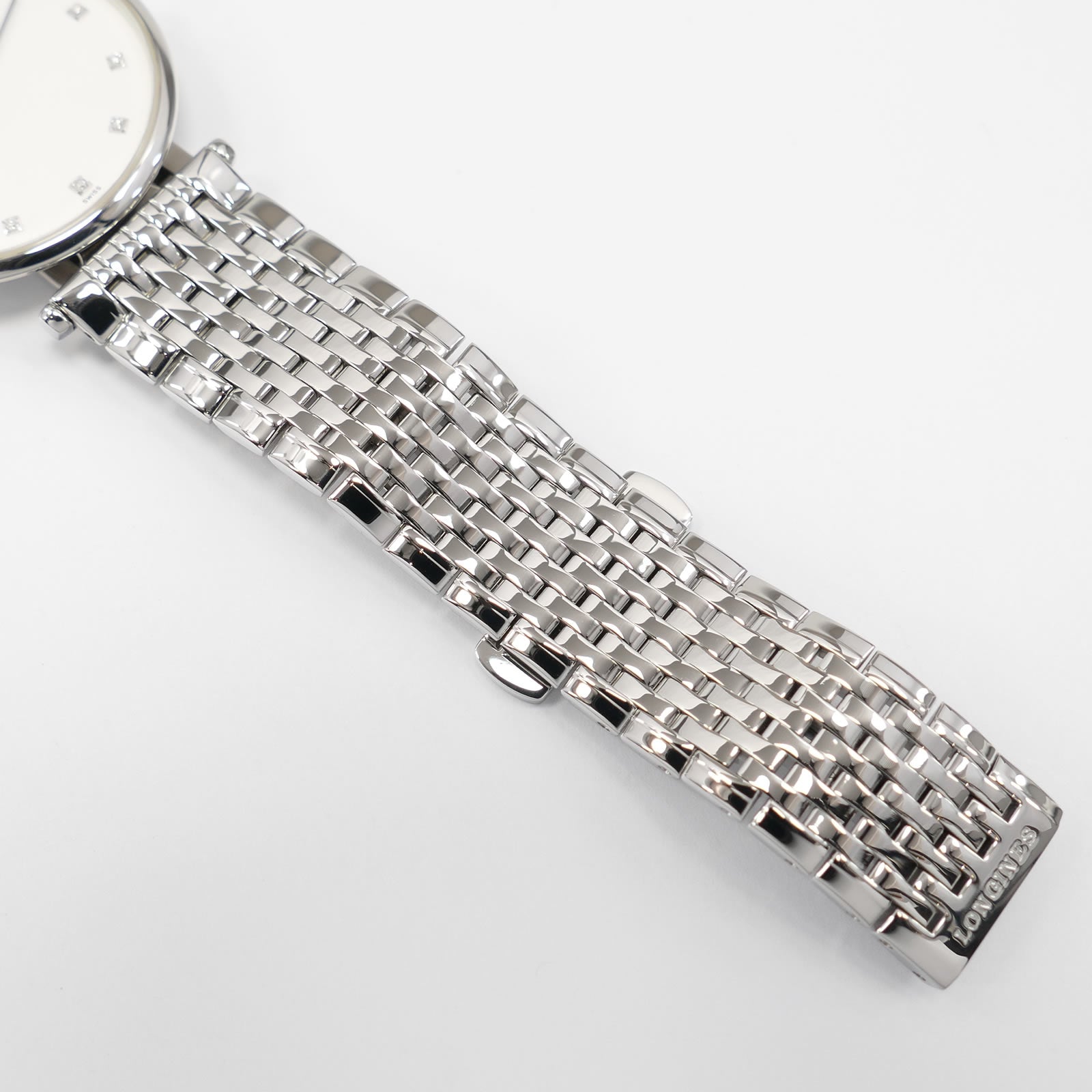 Longines La Grande Classique L4.709.4 stainless steel bracelet bottom