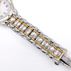 Maurice Lacroix Tiago 69709 stainless steel and 18k gold plated bracelet bottom