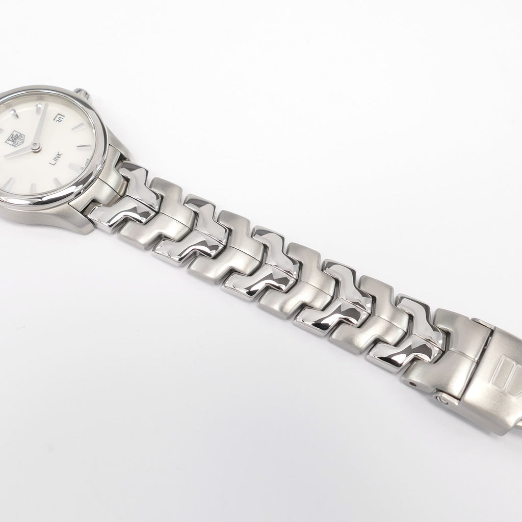 TAG Heuer Link WJF1410 stainless steel s-link BA0585 bracelet bottom