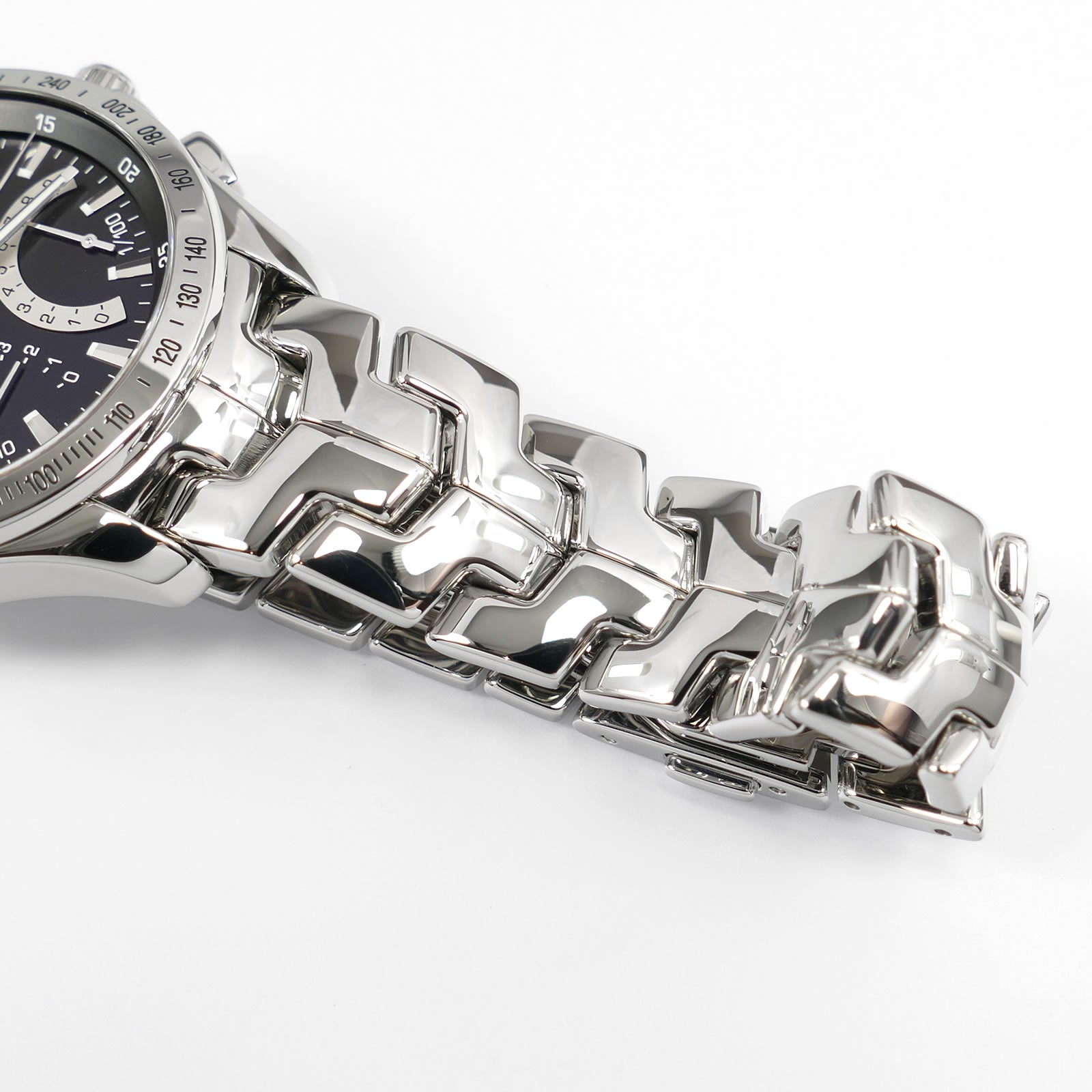 TAG Heuer Link Calibre S CJF7112 stainless steel s-link BA0596 bracelet bottom