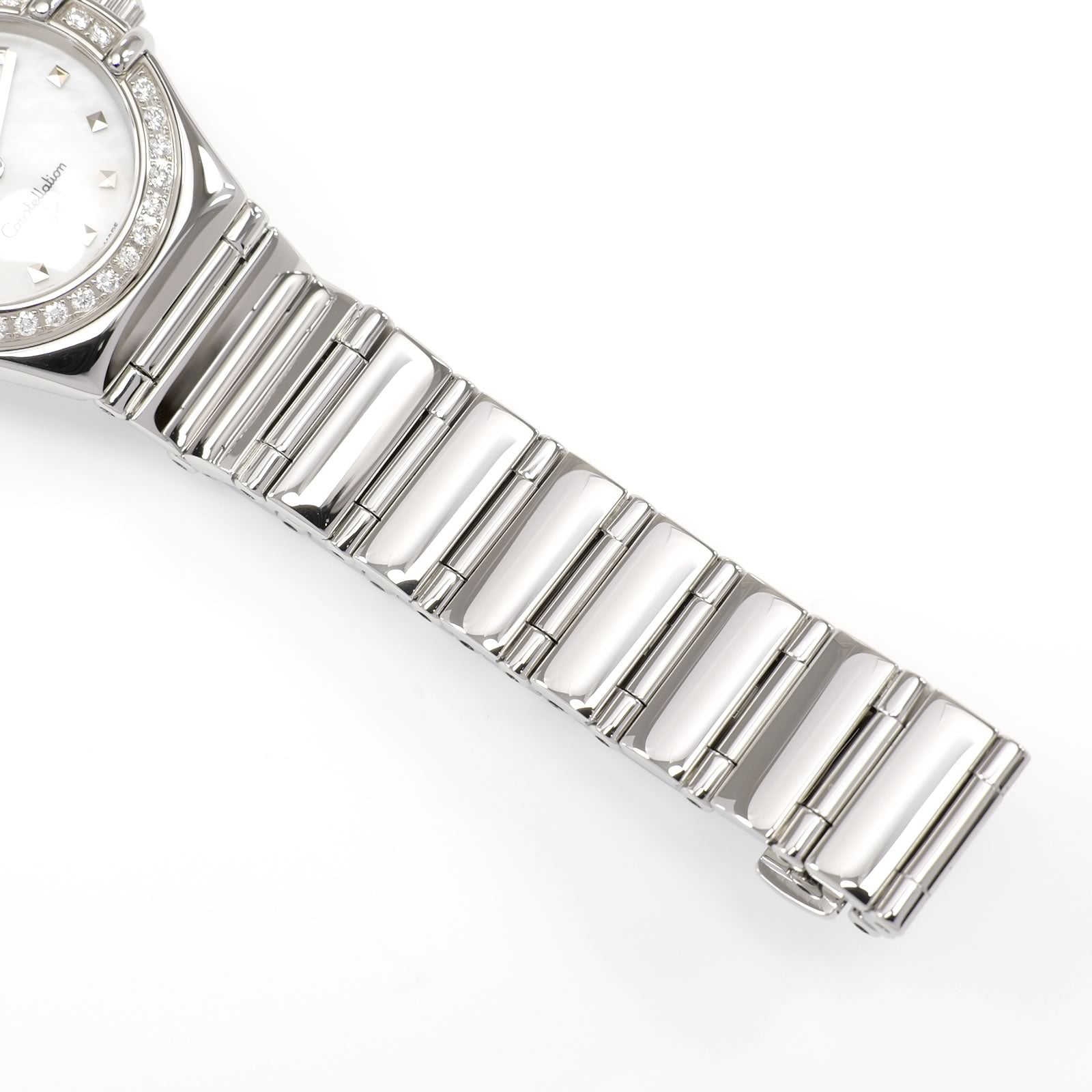 Omega Constellation 1465.71.00 Ladies 22mm White Mother of Pearl