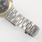 Omega Seamaster Polaris Men's 38mm Black Chronograph 18k Gold