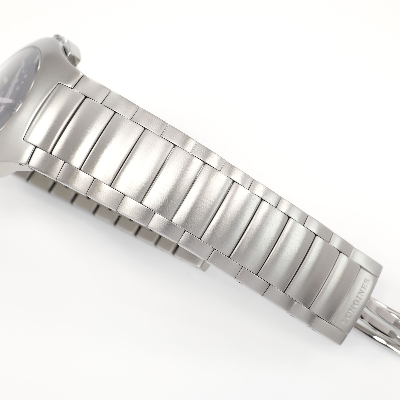 Longines Oposition L3.618.4 stainless steel bracelet bottom