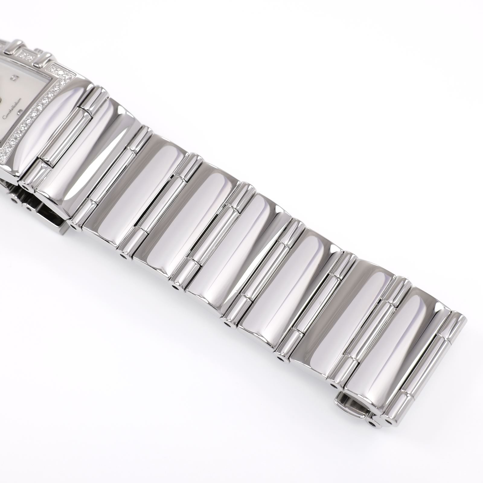 Omega Constellation Quadra 1528.76.00 stainless steel bracelet bottom