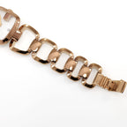 Gucci G 125.5 Rose Gold PVD bracelet bottom