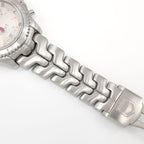 TAG Heuer Link Chronograph CT1118 stainless steel BA0550 S-link bracelet bottom