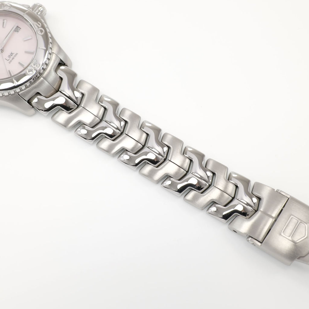 TAG Heuer Link WJ1315-1 stainless steel BA0573 s-link bracelet bottom