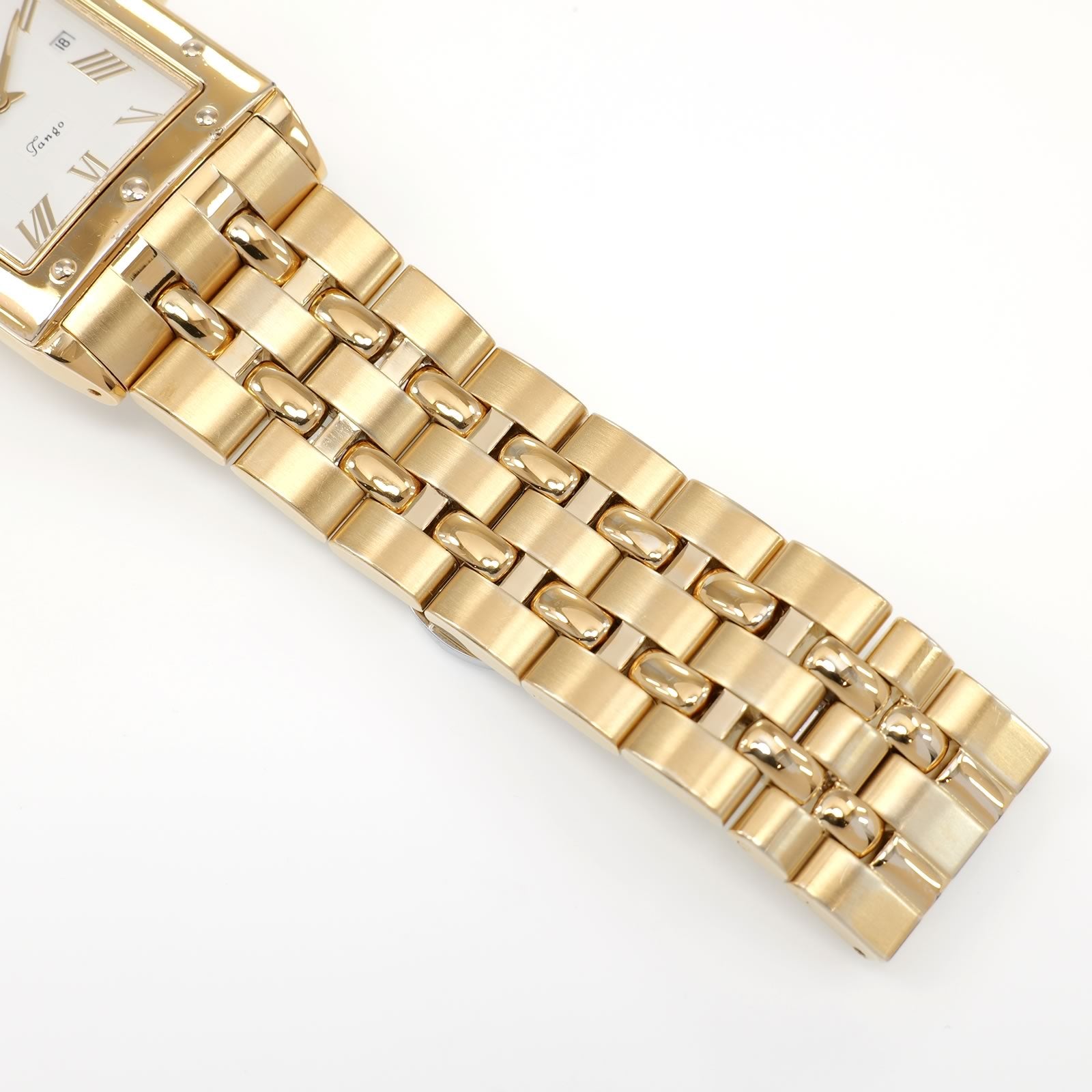Raymond Weil Tango 5381 18k Gold Plated bracelet bottom