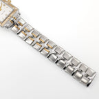Raymond Weil Parsifal 9730 stainless steel and 18k Gold bracelet bottom