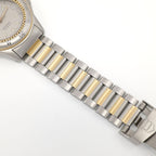 TAG Heuer 4000 695.713KA stainless steel and 18k gold plated bracelet bottom