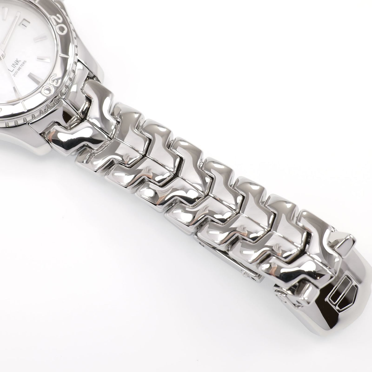 TAG Heuer Link WJ1313-0 stainless steel BA0572 s-link bracelet bottom