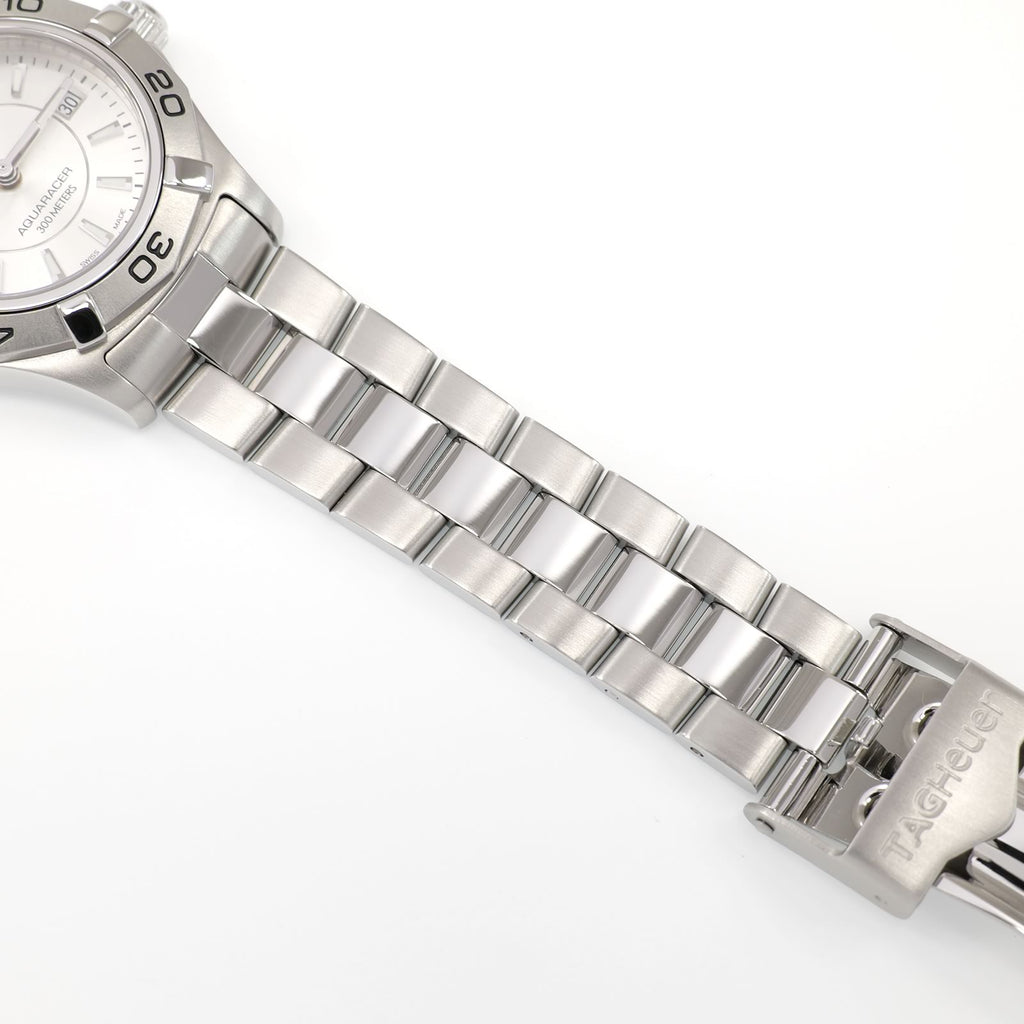 TAG Heuer Aquaracer WAF1412 stainless steel BA0812 bracelet bottom