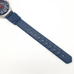 TAG Heuer Formula 1 370.508 Blue Rubber Strap bottom