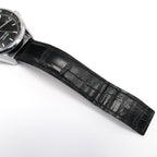 TAG Heuer Carrera WV2115 black alligator leather strap FC6180 bottom