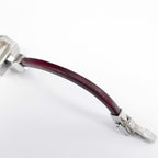 Gucci Mini G 102 red leather bangle strap bottom