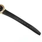Gucci 3000L Black leather strap bottom