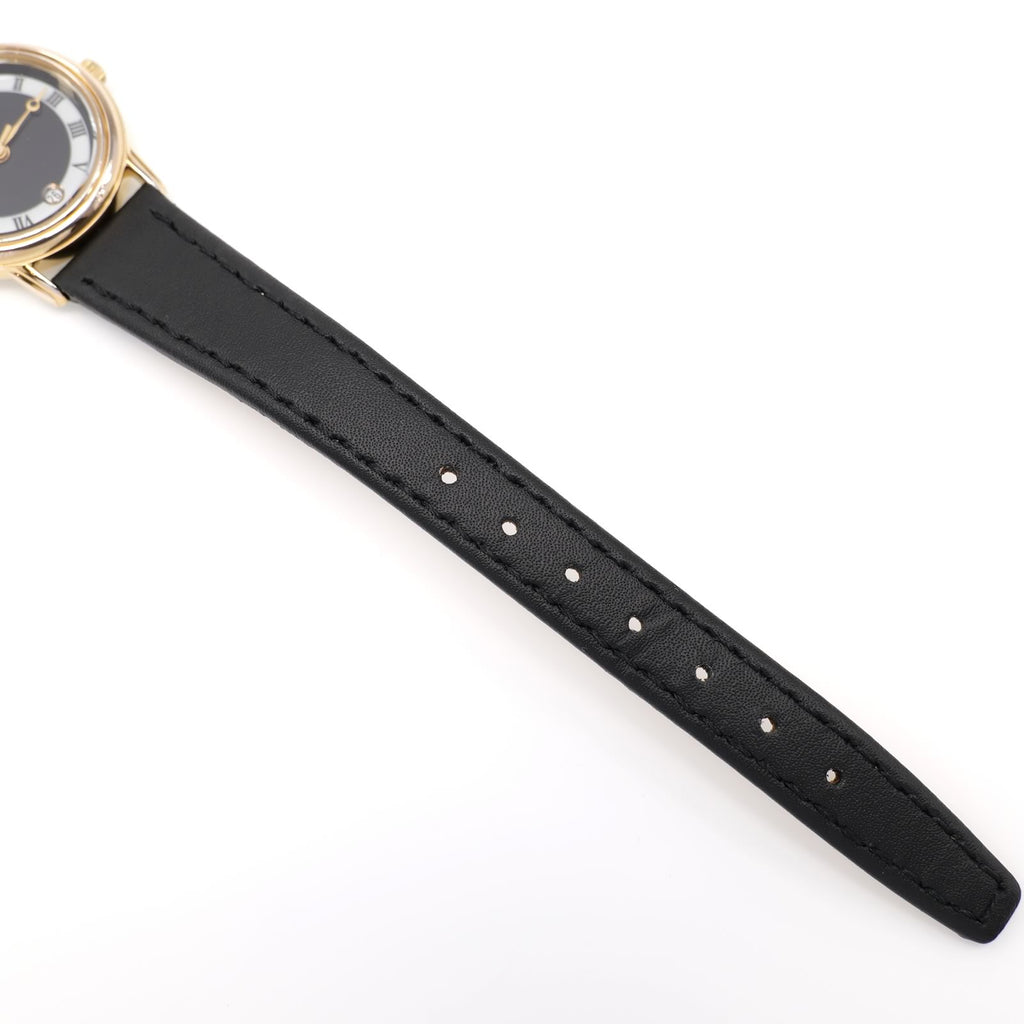 Raymond Weil Geneve 5332 black leather strap bottom