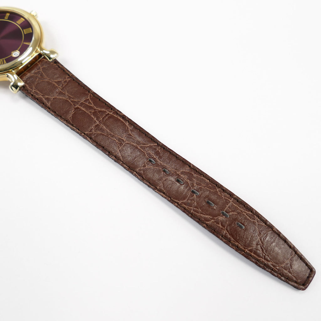 Raymond Weil 9136-2 brown leather strap bottom