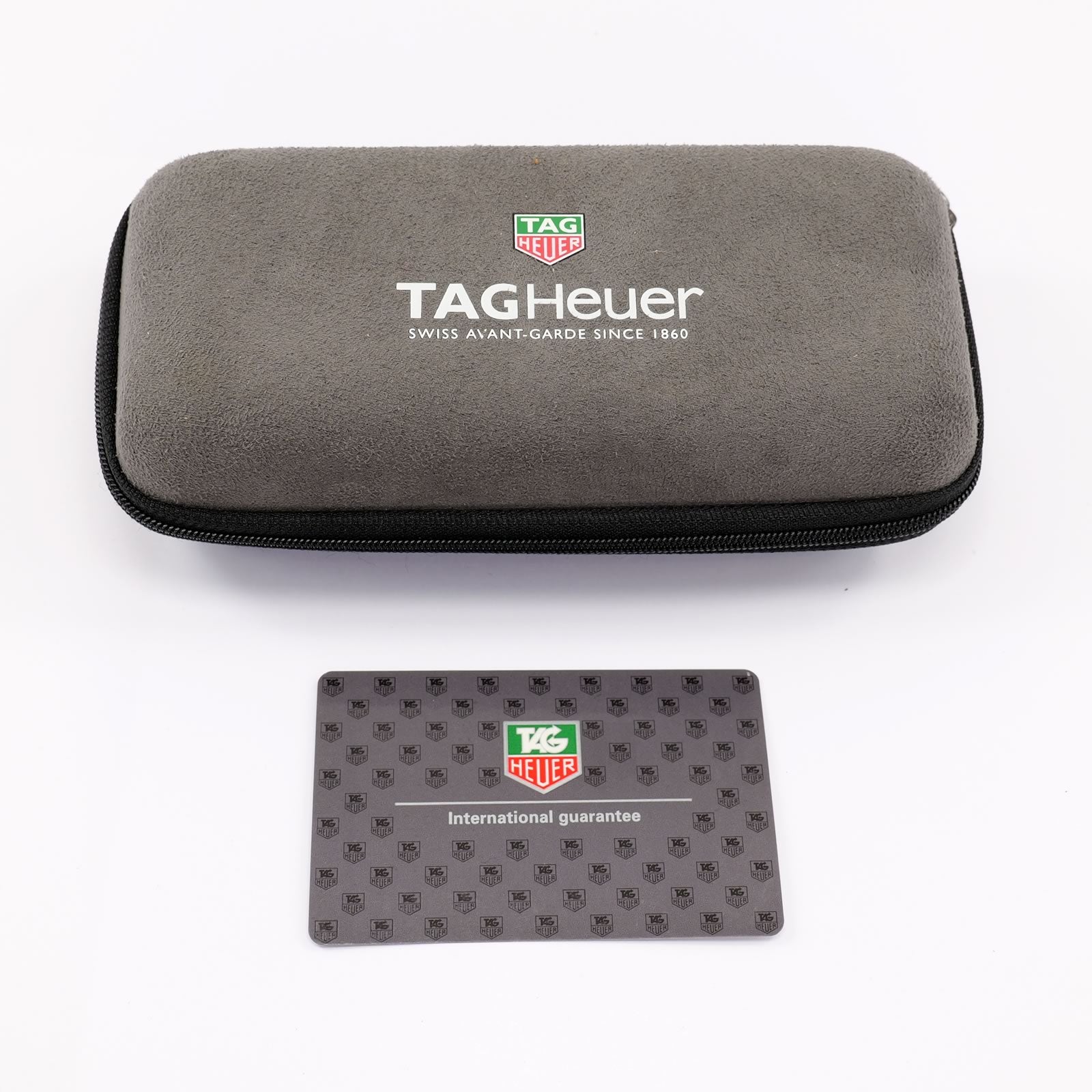 TAG Heuer Formula 1 WA1212 service box and guarantee card