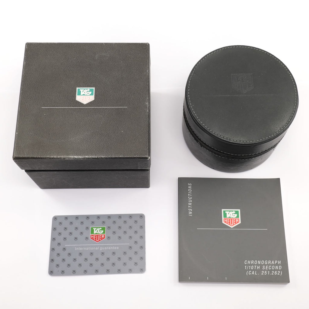 TAG Heuer Link Chronograph CT1118 box and papers