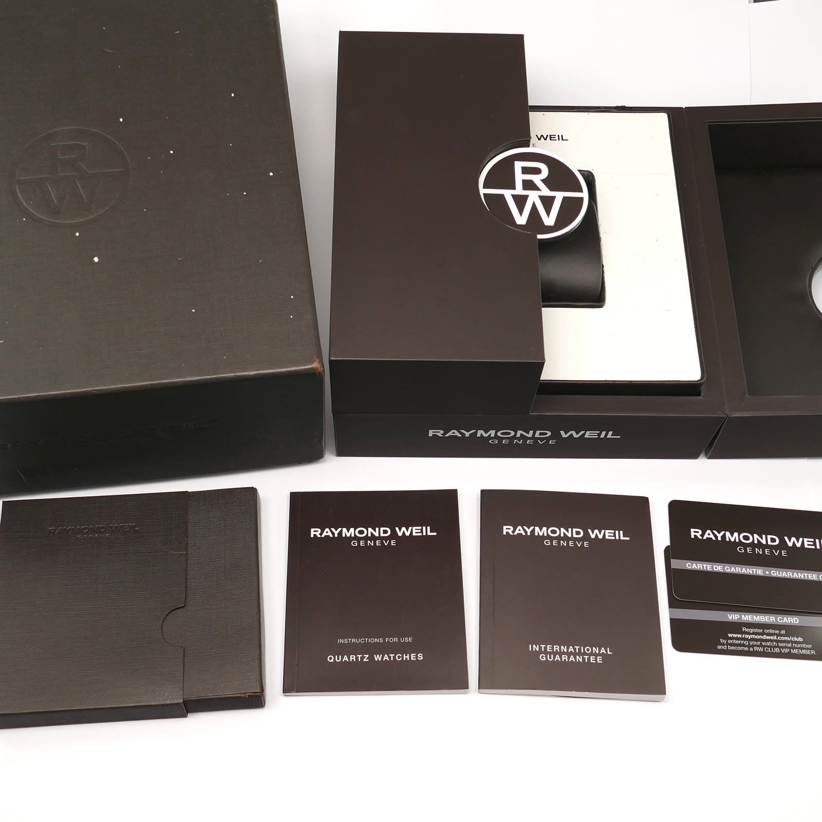 Raymond Weil Parsifal 9340 box and booklets