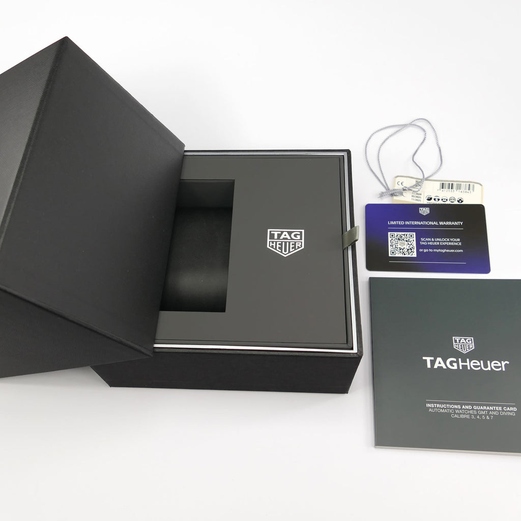 TAG Heuer Aquaracer GMT WBP2010.FT6198 box and papers