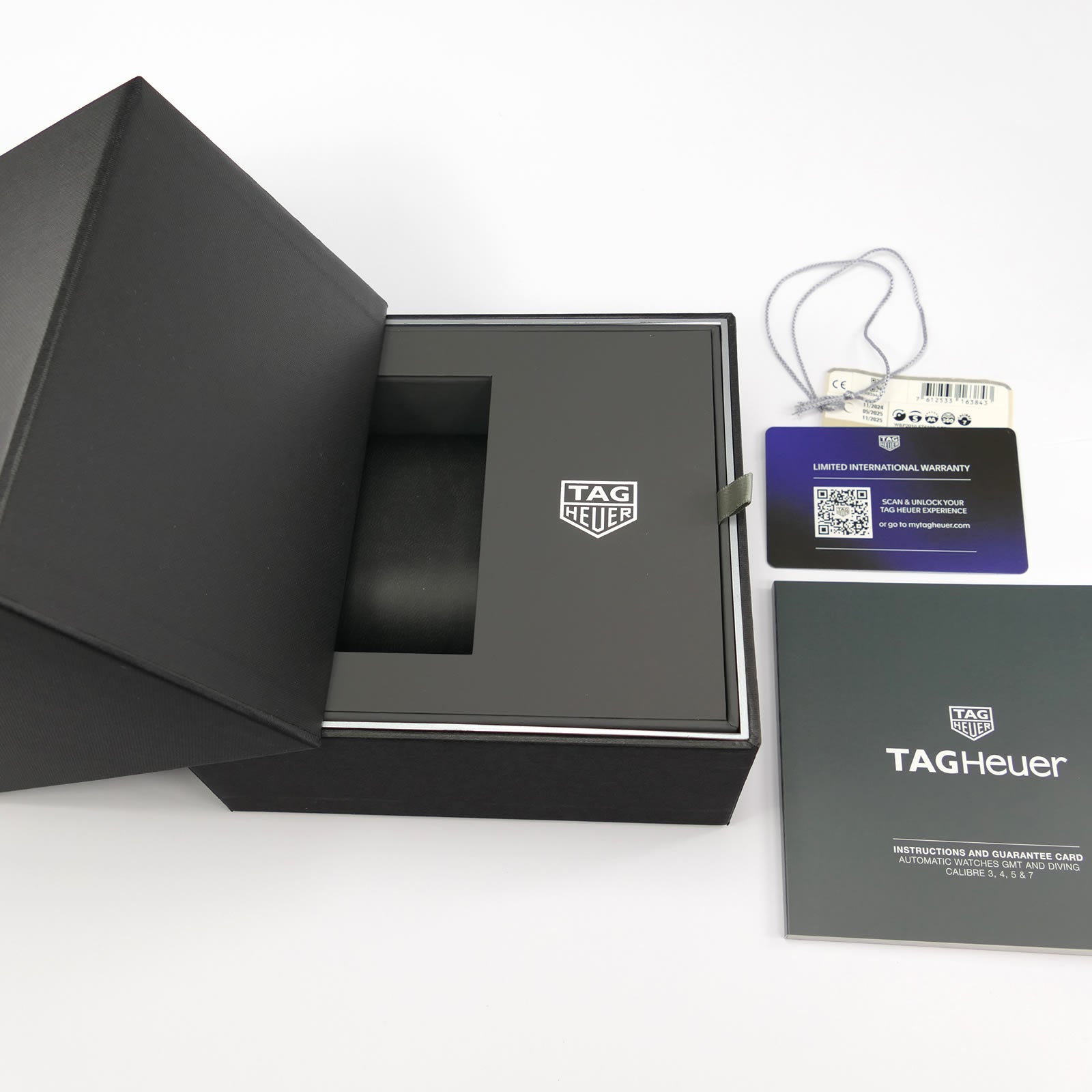 TAG Heuer Aquaracer GMT WBP2010.FT6198 box and papers