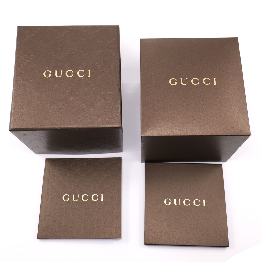 Gucci G 125.5 box and papers