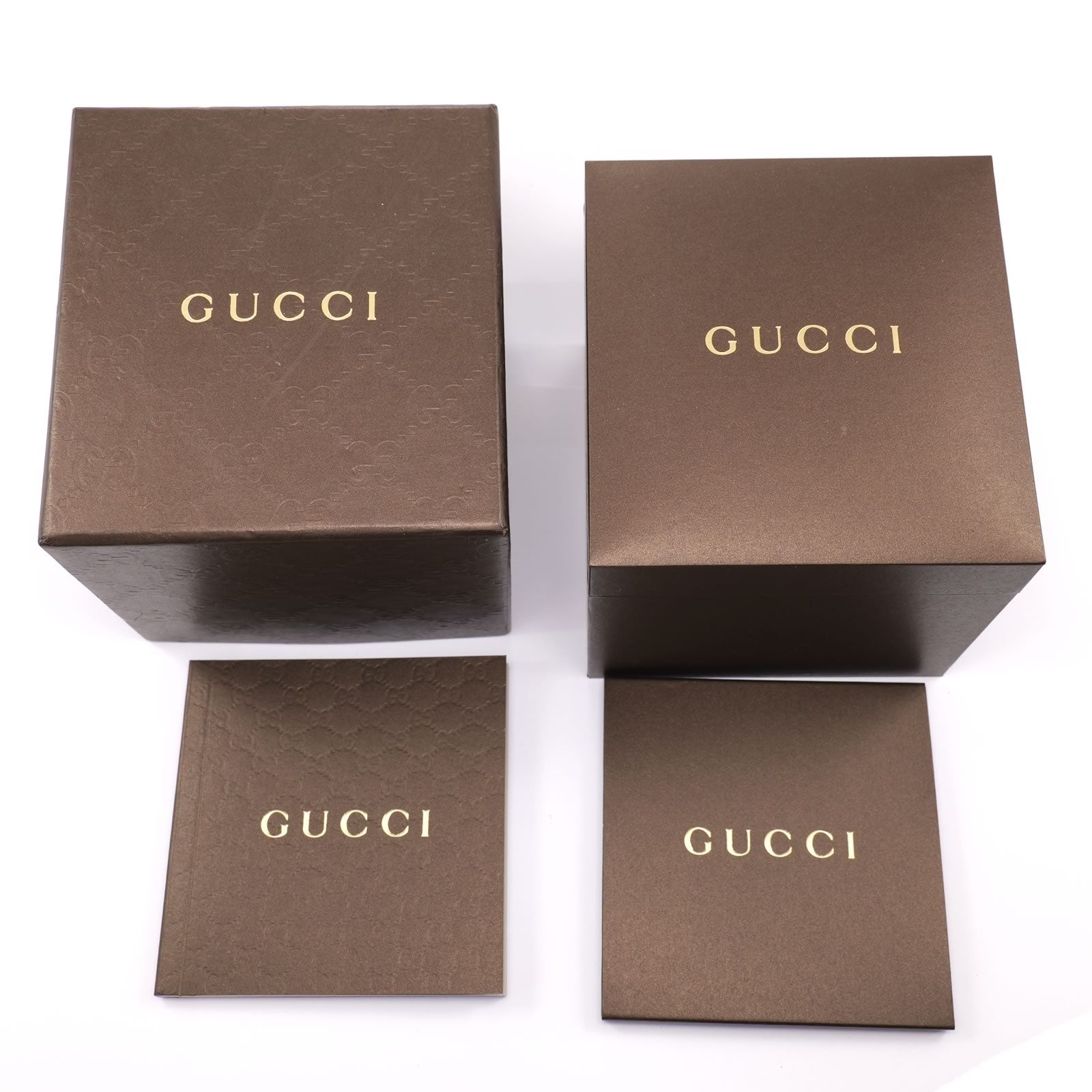 Gucci G 125.5 box and papers