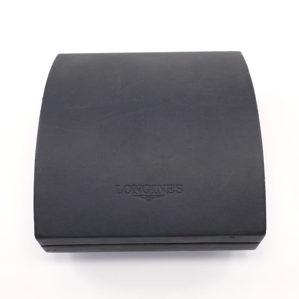 Longines blue clam box