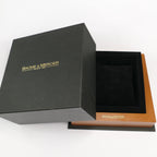Baume & Mercier box with wood veneer