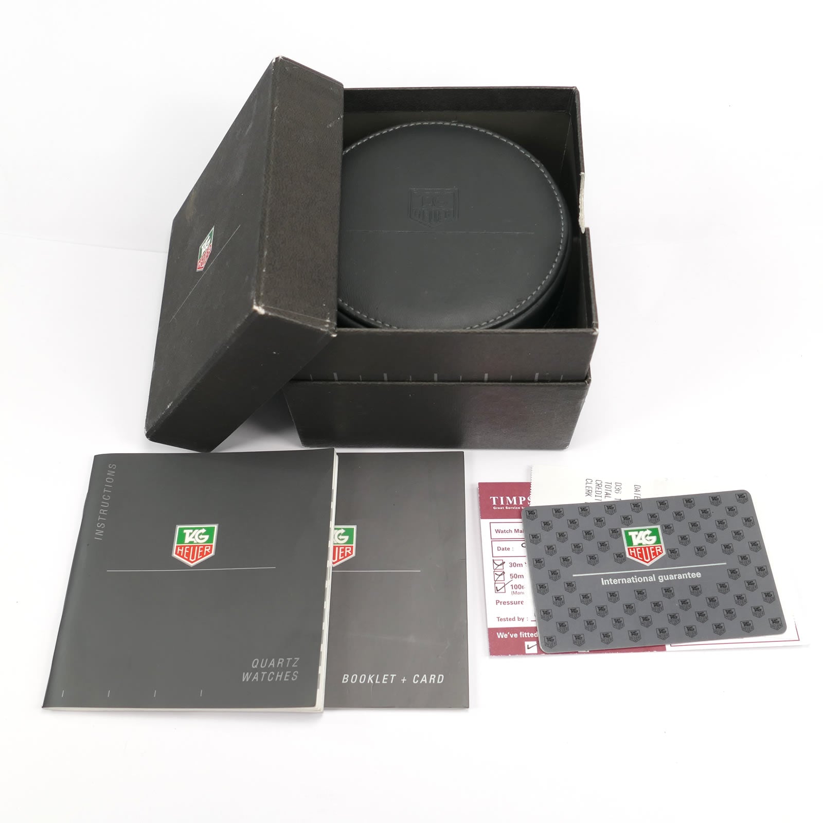 TAG Heuer Link WJ1111 box and papers
