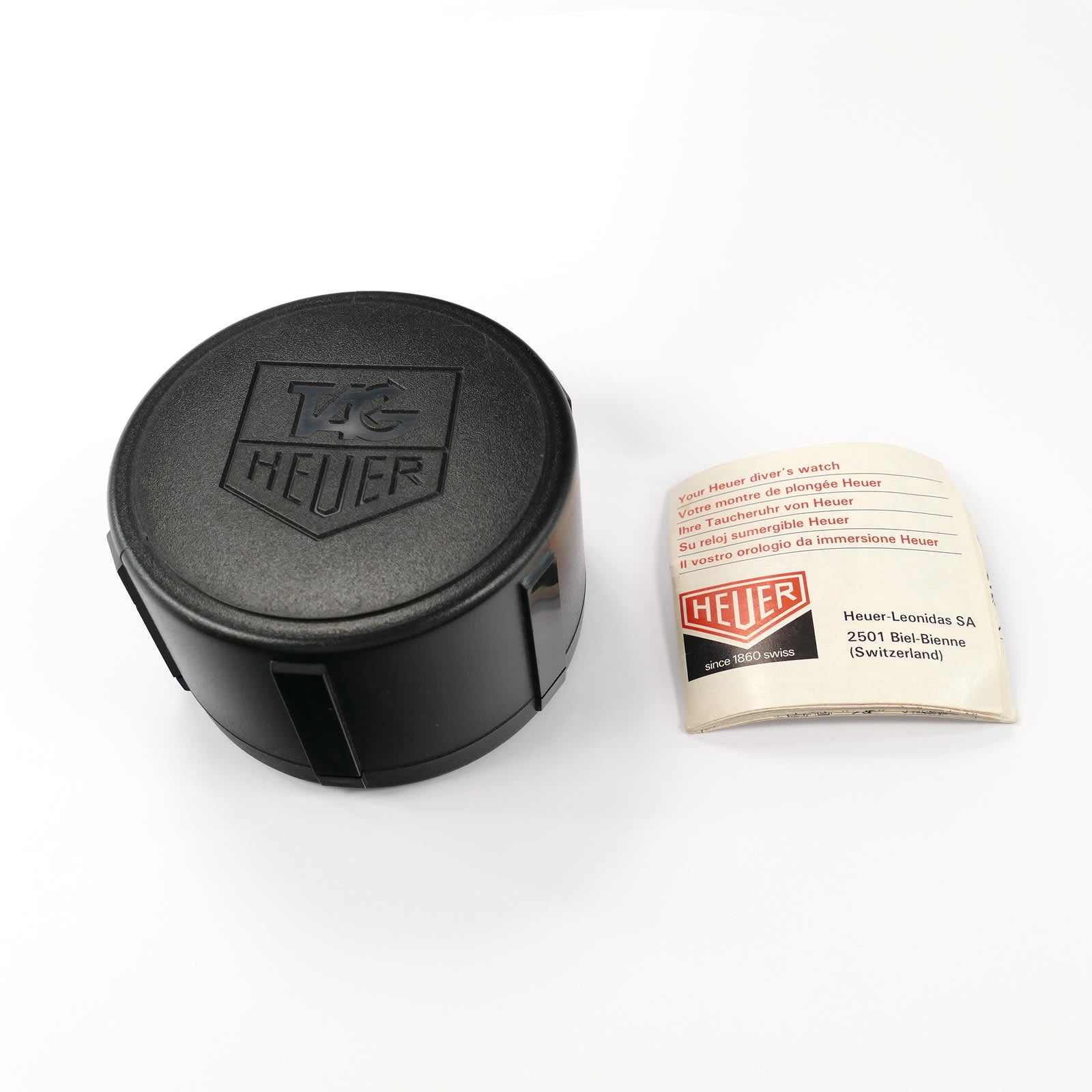 TAG Heuer 2000 962.206 box and instructions