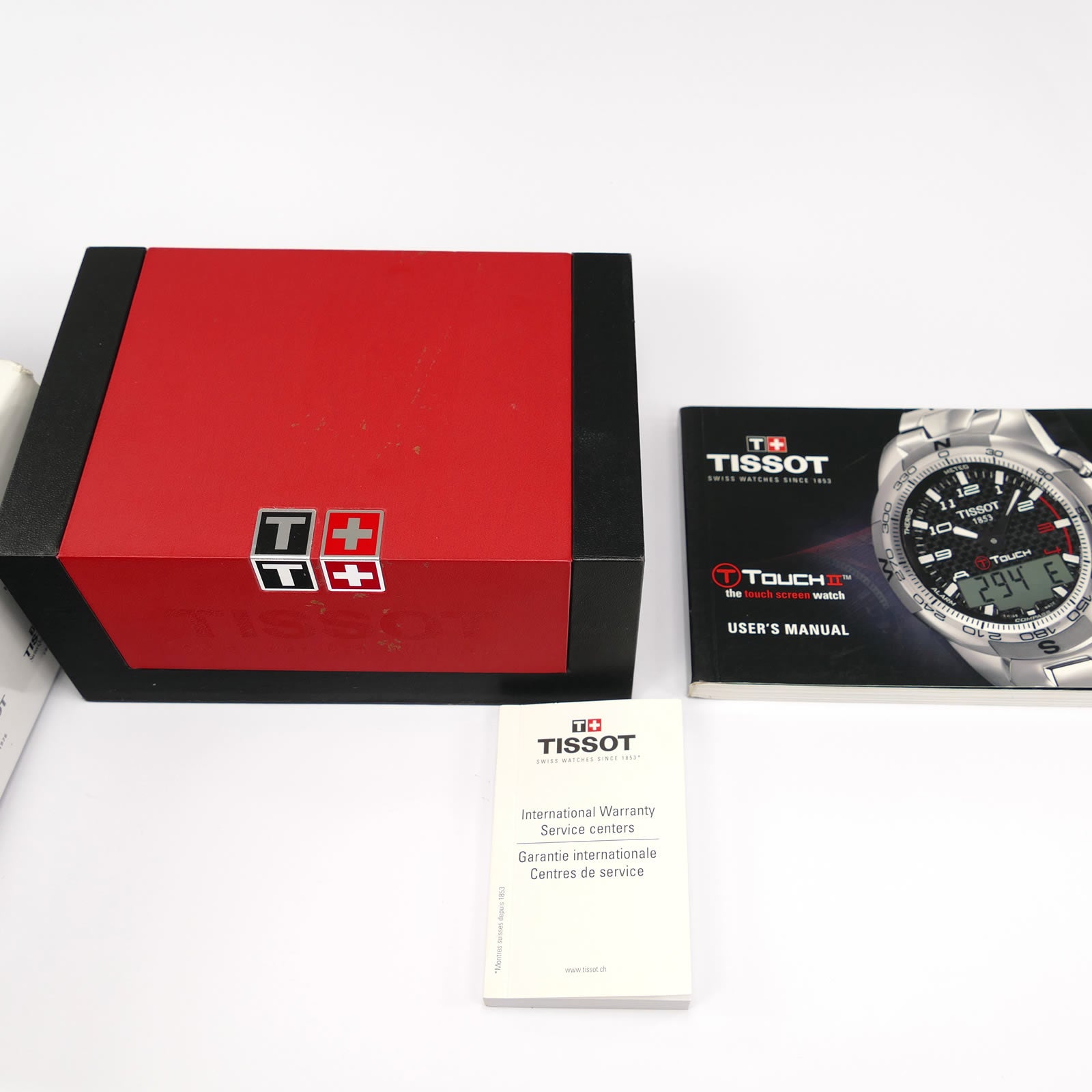 Tissot T-Touch II T047420A box and instructions