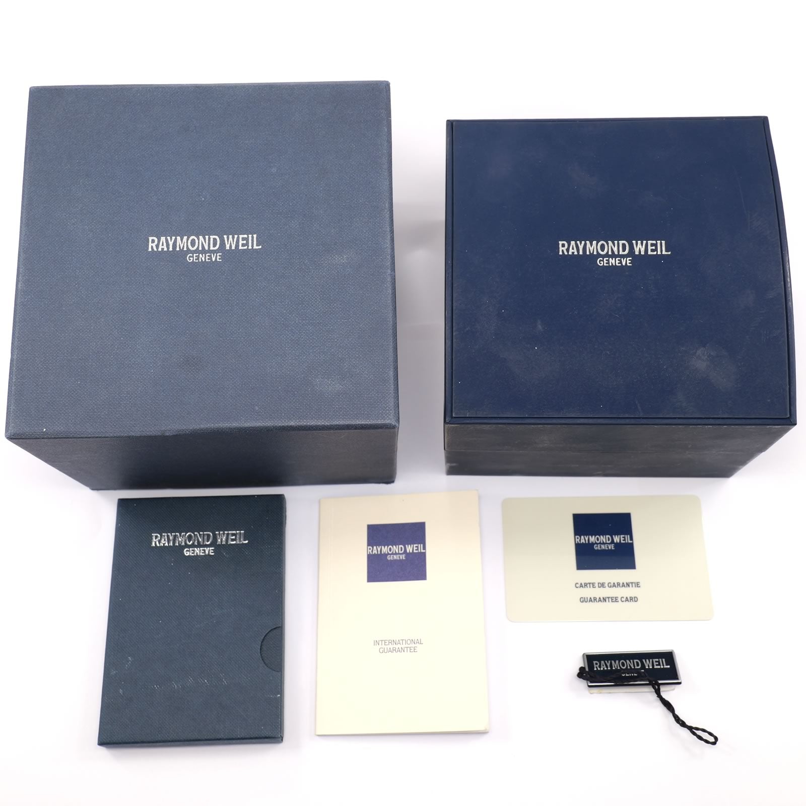 Raymond Weil Parsifal 9730 box and booklet
