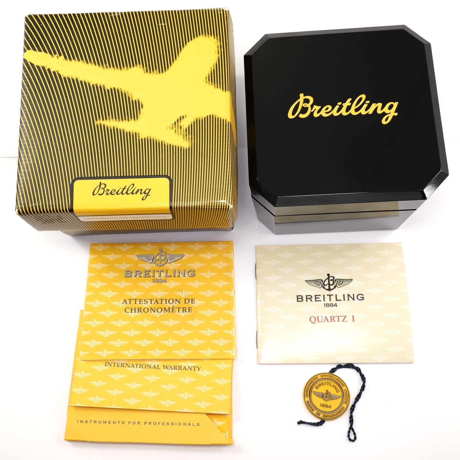 Breitling Callistino B52345 box and papers