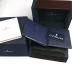 Corum Admiral's Cup Legend box and card