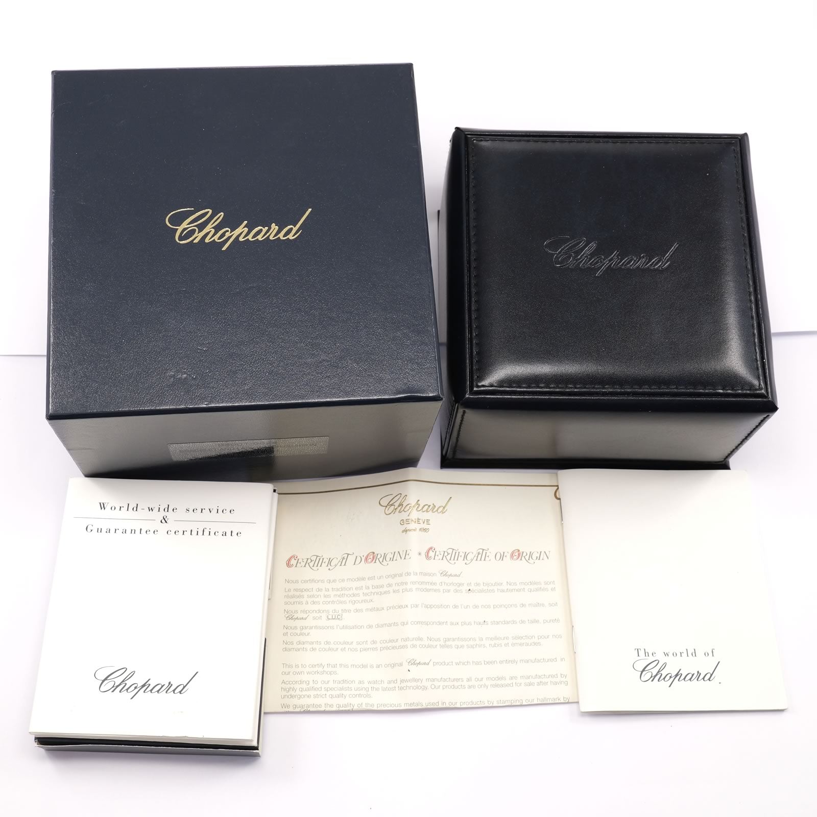 Chopard La Strada 41/8380 box and certificate