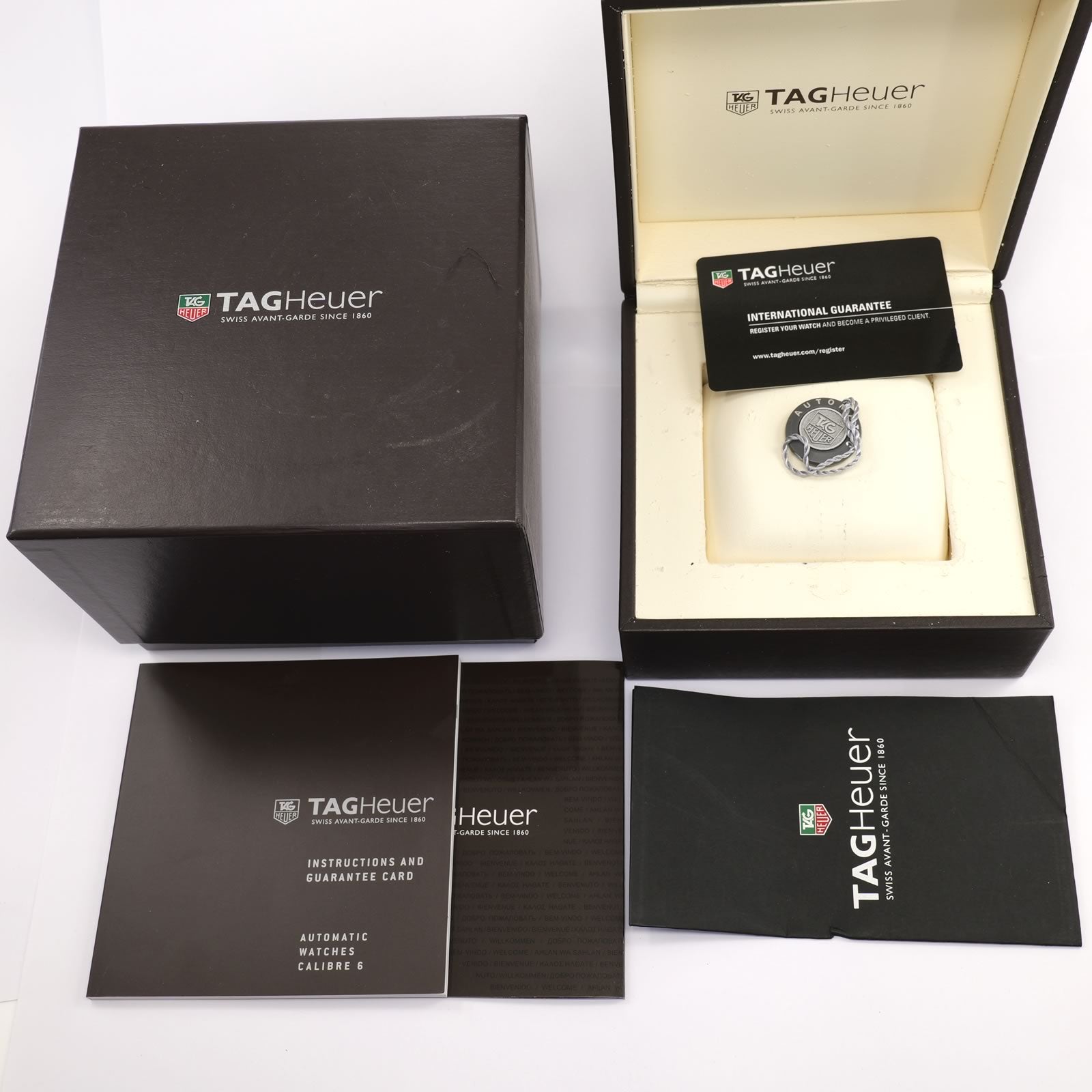 TAG Heuer Carrera Heritage WAS2111 Men's 39mm Automatic Serviced