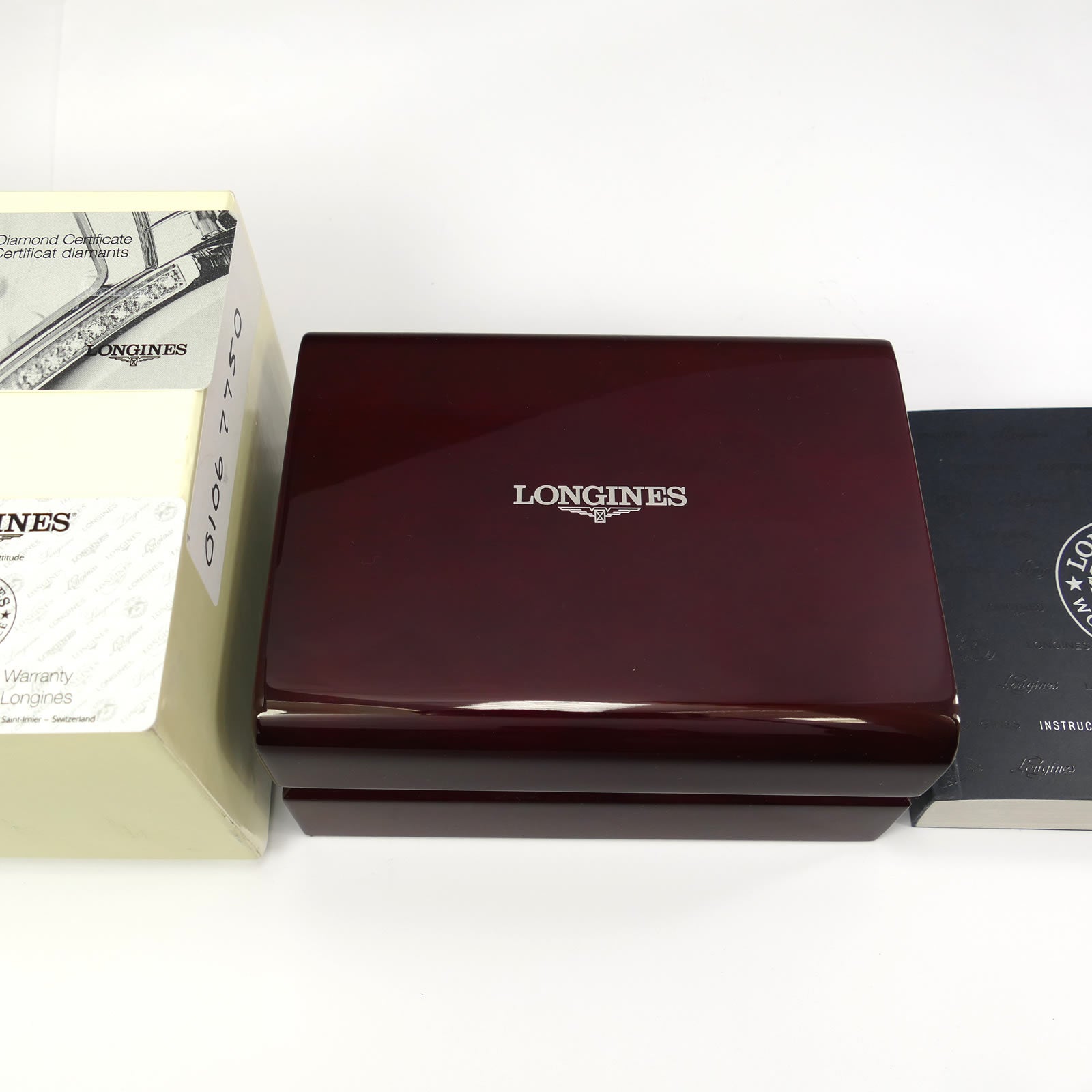 Longines Saint-Imier L2.263.0 box and papers