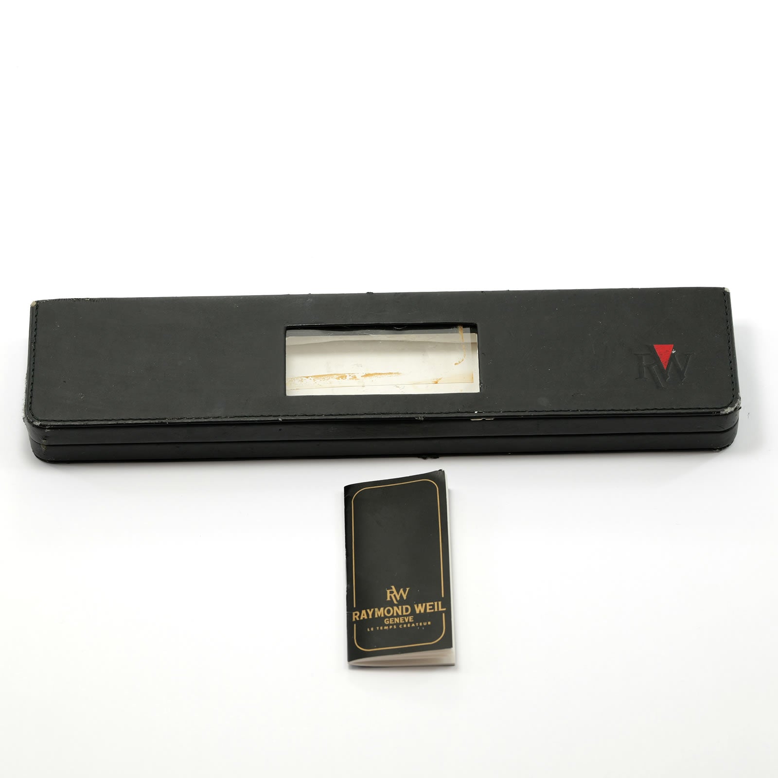 Raymond Weil Vintage 9155 box and booklet